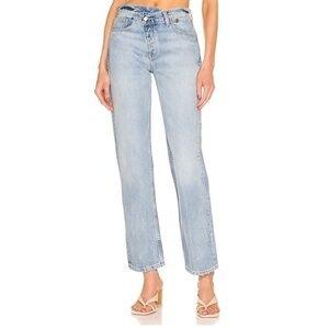 EB Denim Crossover Pant Jeans in Cielo 100% Cotton Size 25